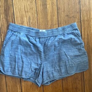 Pact Blue Shorts Lightweight Elastic Fit